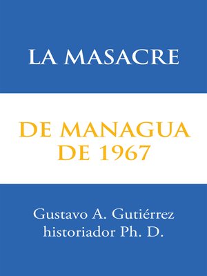 cover image of La Masacre De Managua De 1967
